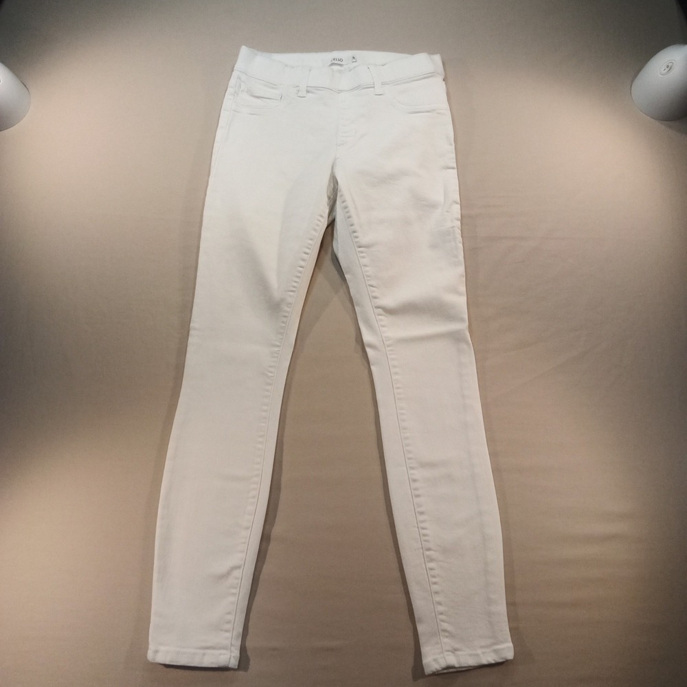 Cello Women's White Skinny Jeans Size S Stretch Denim‎